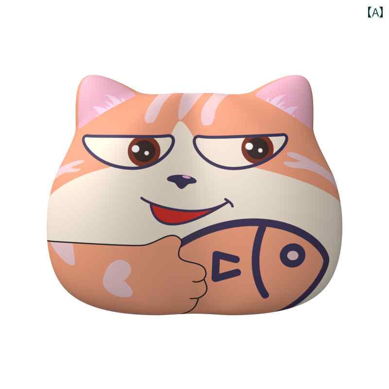 マウスパッド 手首 リストレスト ピンク 黒 白 シンプル レザー 猫 パンダ かわいい オフィス クッション 柔らかい 滑り止め グラデーション