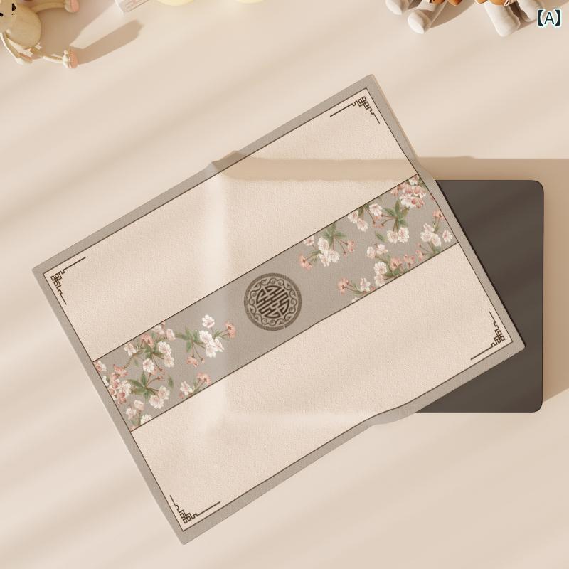 カバー おしゃれ パソコン ディスプレイ キーボード ほこりよけ 装飾 花柄 古風