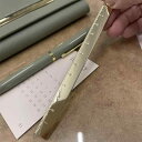 定規 おしゃれ 金属 チタン合金 ゴールド メッキ スリム ミニ ものさし ルーラー 直尺 丈夫 錆びにくい 文房具 文具 事務 ステーショナリー 雑貨 日用品...