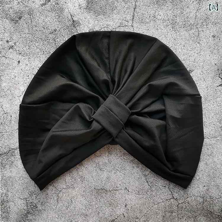 ターバン レディース おしゃれ 柔らかい 高弾力 包み込み 旅行 インド風 薄手 多用途 帽子