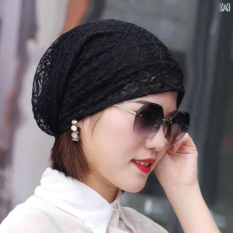 帽子 レディース おしゃれ 通気性 レース メッシュ 透け ストリート カジュアル 夏 スタイリッシュ