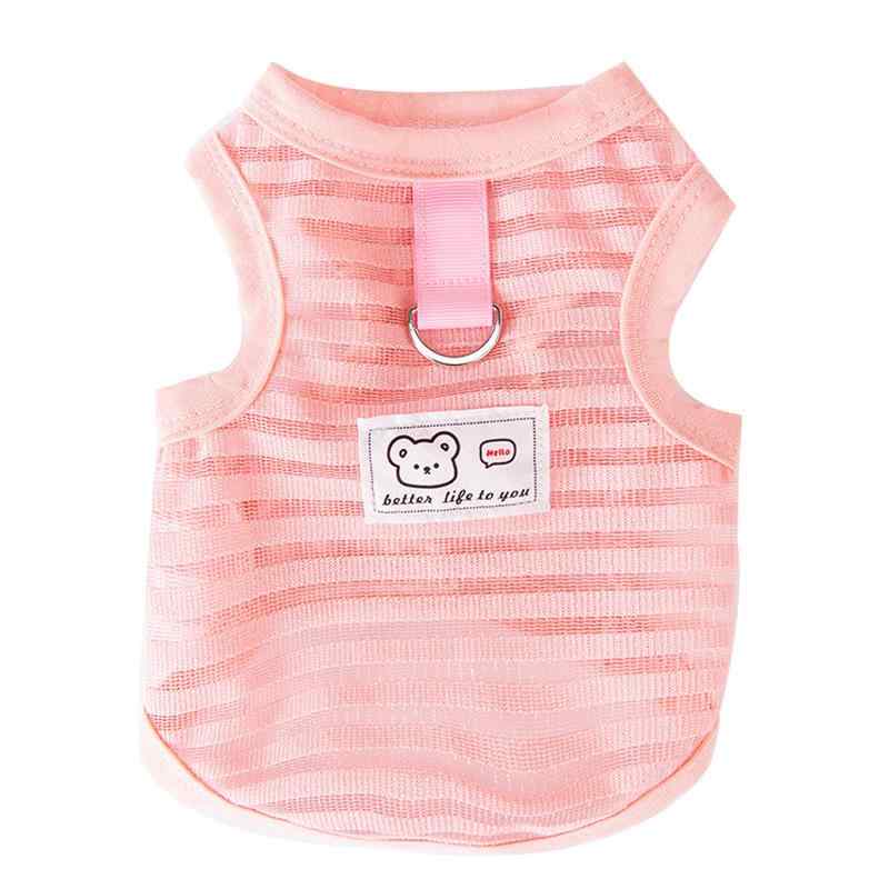 犬 服 女の子 かわいい 小型 トイプードル ポメラニアン 猫 春夏 通気性 薄手 軽量 ポリエステル リー..