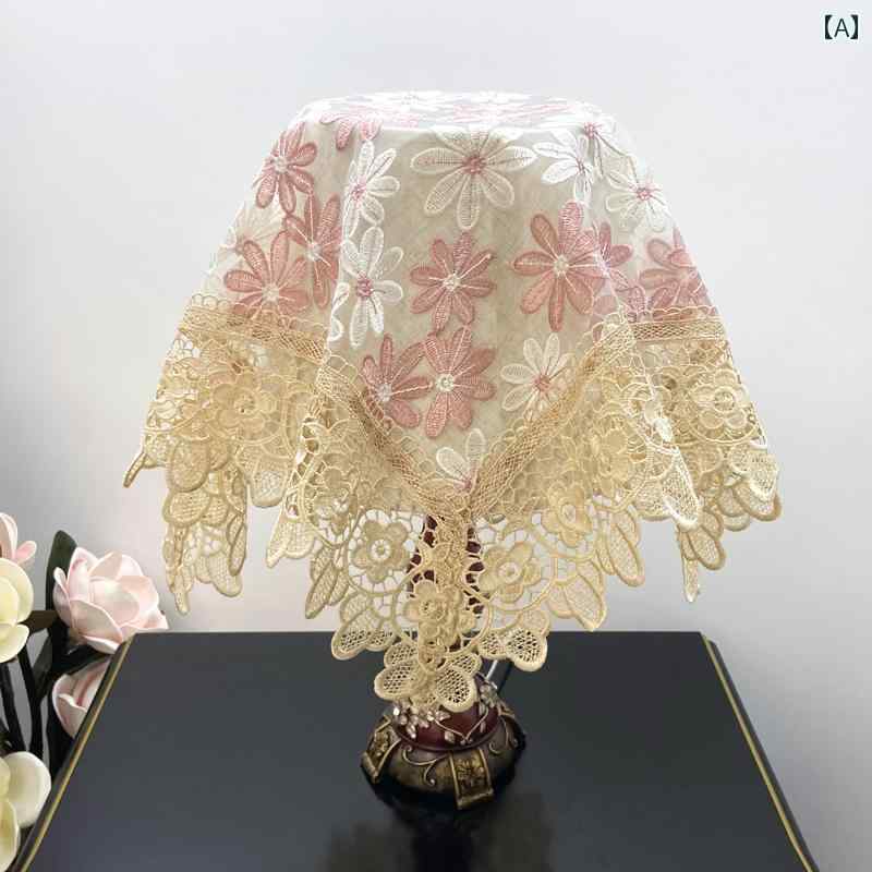 ランプカバー ドレッサー ミラー 柔らかい 布 防塵 テーブルクロス スタンド 電子レンジ プリンター レ..