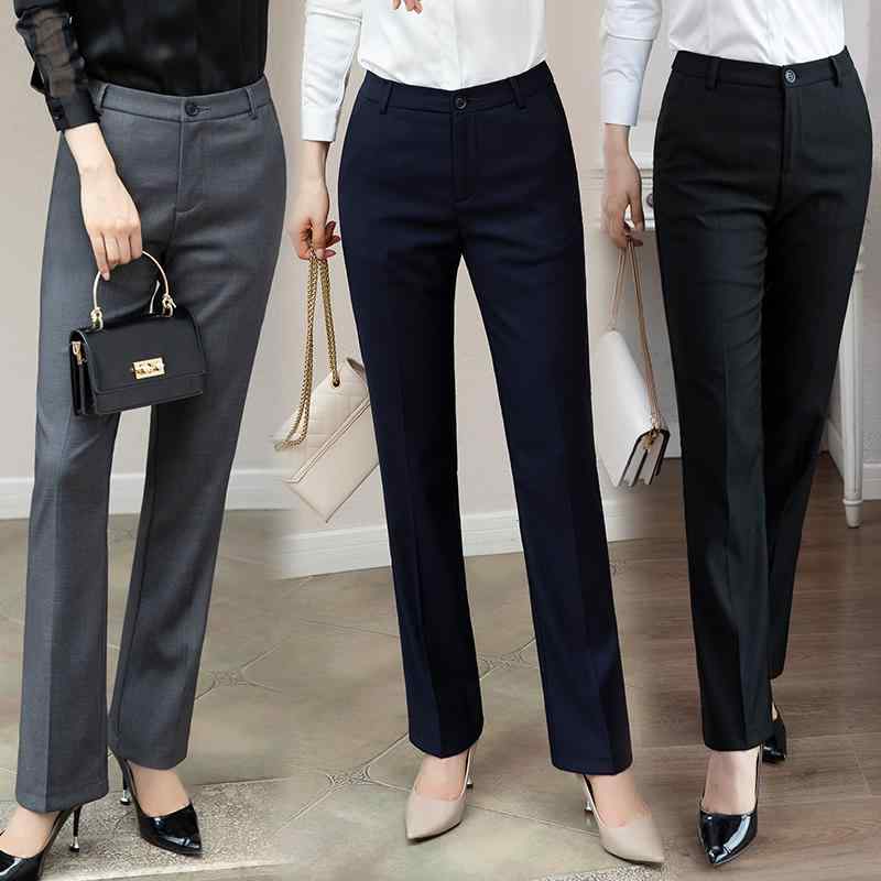 パンツ レディース おしゃれ グレー 九分丈 ストレート 厚手 裏起毛 オフィス フォーマル 通勤 きれいめ ビジネス