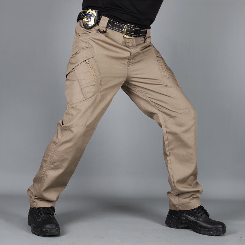Cargo Pants - カーゴパンツ メンズ おしゃれ 長ズボン 春夏 撥水 防水 耐摩耗 ミリタリー タクティカル ワーク 多機能 ポケット 作業着 アウトドア 収納 大容量