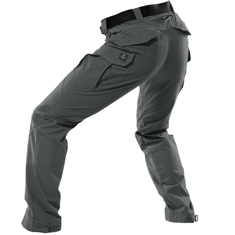 Cargo Pants - カーゴパンツ メンズ おしゃれ 長ズボン 防水 ストレート 春秋 アウトドア ミリタリー タクティカル 伸縮性 作業着 軍風 多機能 ポケット