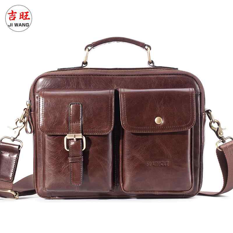 ブリーフケース バッグ メンズ おしゃれ ビジネス 大人 革 牛革 ショルダー 通勤 斜めがけ 手提げ 大容量 多収納 ポケット 出張 仕事 収納力