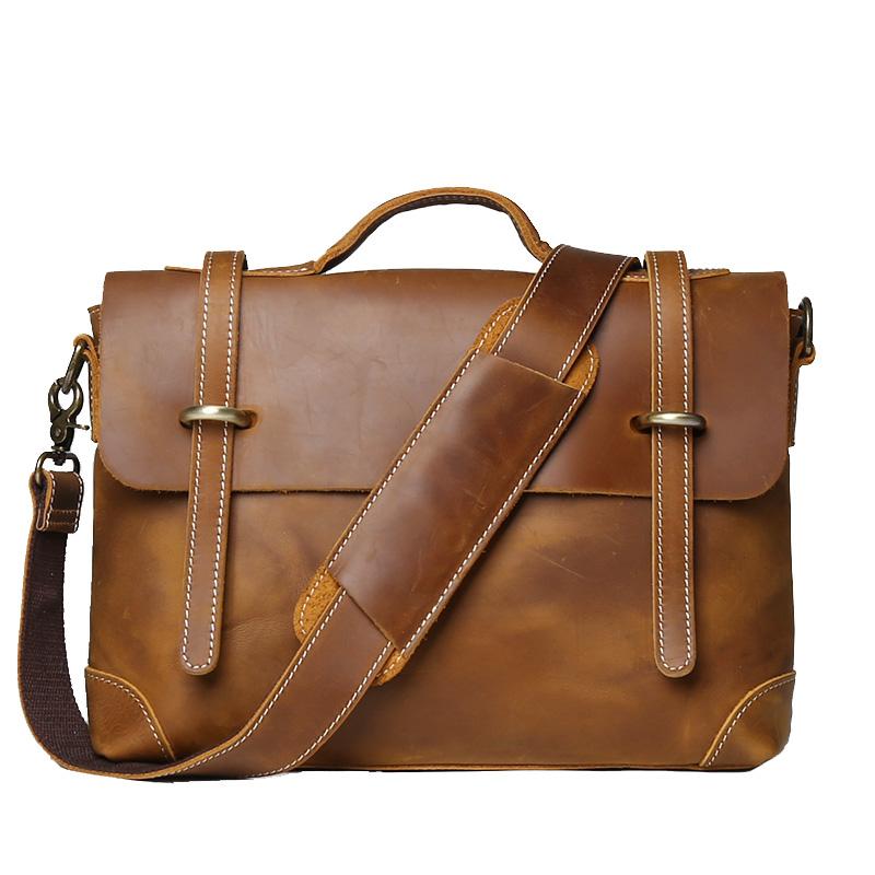 ショルダーバッグ メンズ おしゃれ ビジネス 大人 レトロ 英国風 通勤 革 ヴィンテージ風 ハンドバッグ メッセンジャーバッグ 斜め掛け きれいめ
