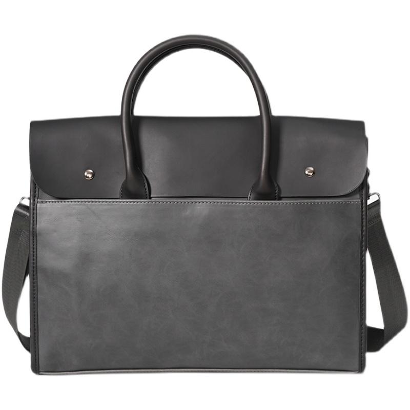ブリーフケース バッグ メンズ おしゃれ ビジネス 大人 韓国 ヴィンテージ風 手提げ ショルダー 斜め掛け 通勤 カジュアル