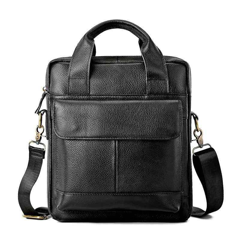 ブリーフケース バッグ メンズ おしゃれ ビジネス 大人 大容量 牛革 手提げ 縦型 革 ショルダーバッグ 公文書収納 IPAD収納 パソコン