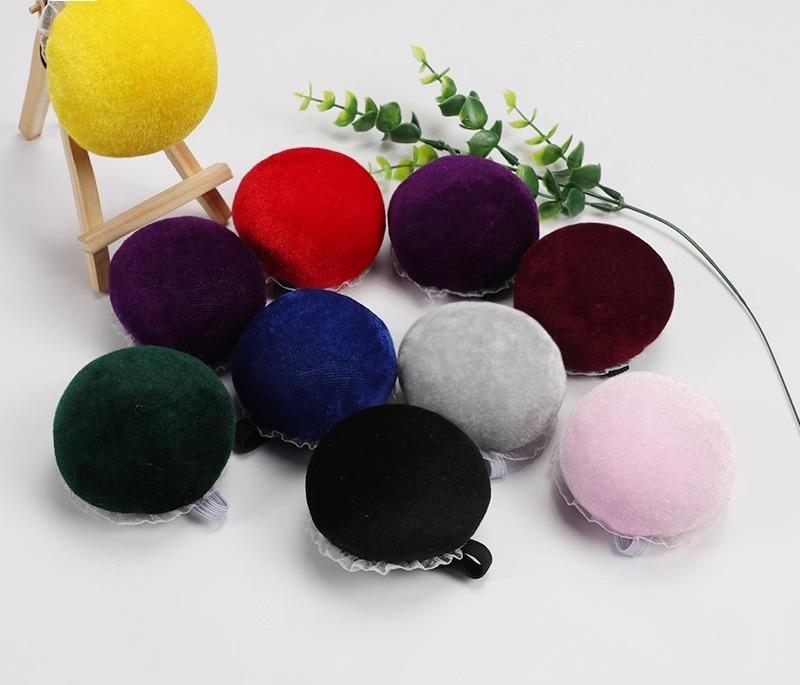 ピンクッション かわいい 柔らかい コットン 手首 バンド ゴム 伸縮性 固定 針 刺し 手作り 趣味 手芸 ..