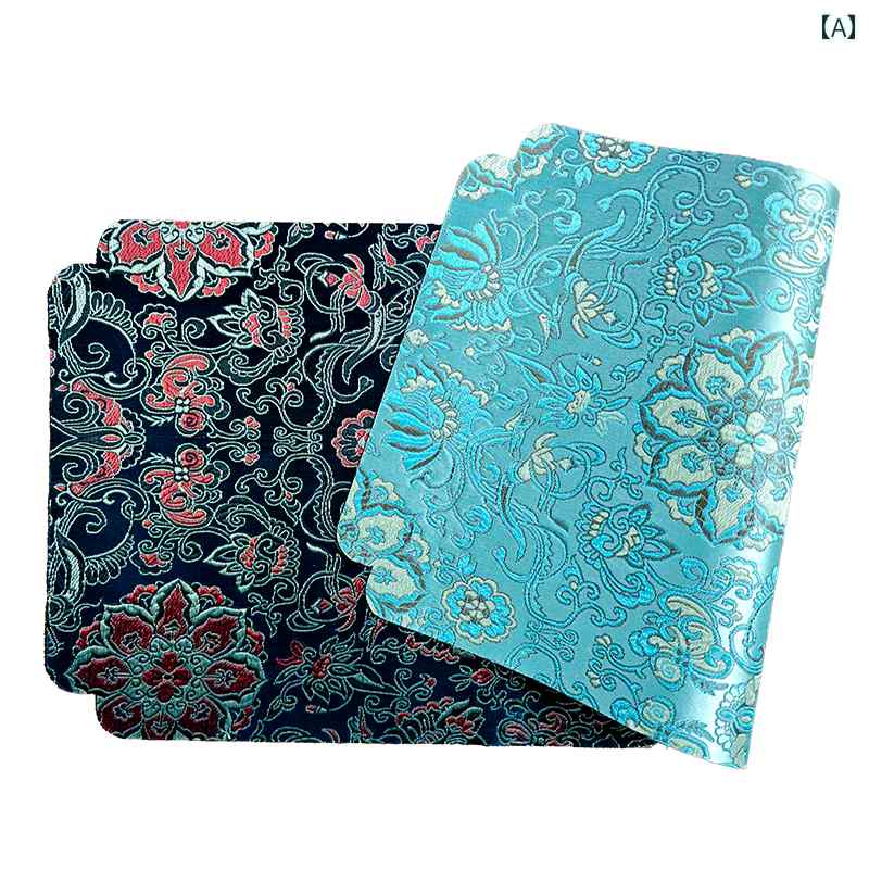 Table Runners - テーブルランナー センタークロス 中国風 ティーマット 汚れ防止 防水 両面 リバーシブル 卓上 装飾 デコレーション サイドボード キャビネット リビング ダイニング おしゃれ エレガント 緑 青 赤 花柄