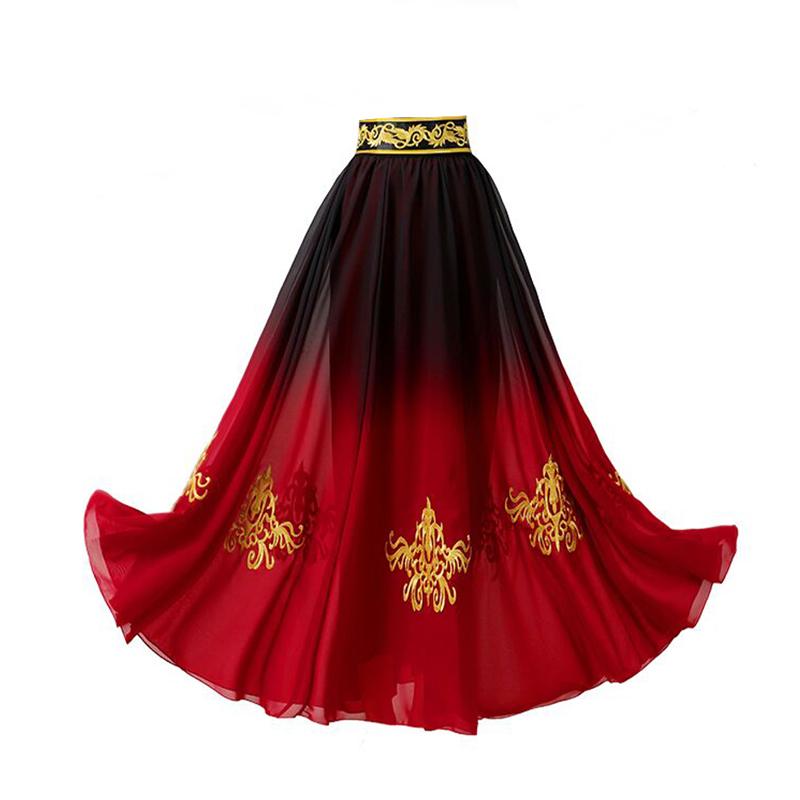 ダンス 衣装 スカート レディース おしゃれ 大判 新疆舞踊 民族風 パフォーマンス 練習 スカート ヴィウ族 舞台 エスニック風 大きく広がる