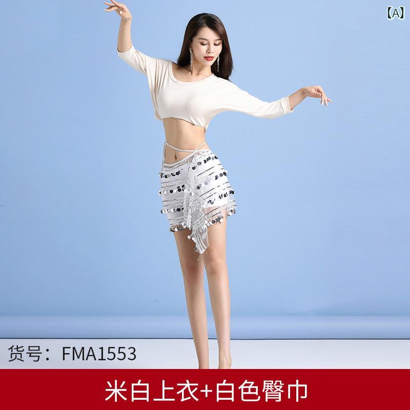 ヒップスカーフ ベリーダンス スカート セクシー きらきら 短め インド風 レッスン...
