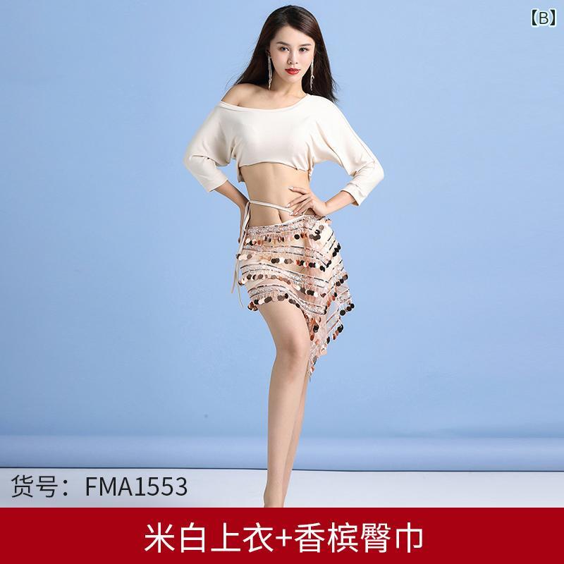 ヒップスカーフ ベリーダンス スカート セクシー きらきら 短め インド風 レッスン...