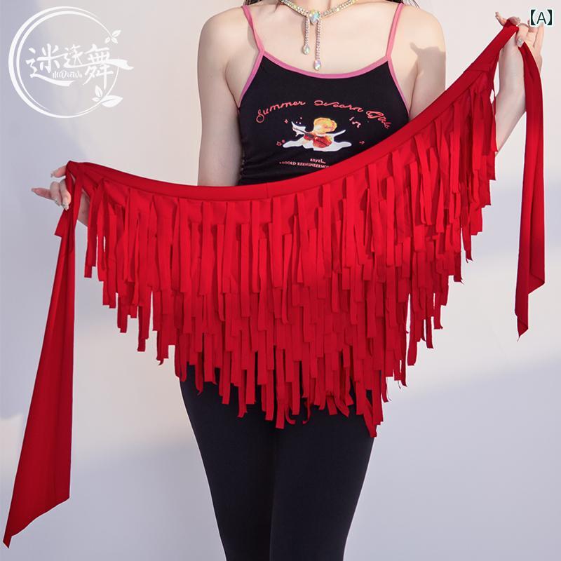 ヒップスカーフ ベリーダンス 腰 レディース おしゃれ フリンジ 三角形 ダンス衣装 練習用 アクセサリー 夏