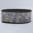 ベルト レディース おしゃれ きらきら ストーン ダンス衣装 ラテンダンス 太め ウエストゴム 弾性 舞台用 装飾