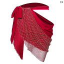 ラテンダンス スカート レディース おしゃれ 巻きスカート アシンメトリー フリンジ 不規則 練習 舞台 衣装 ステージ パーティー 披露 ダンス ダンスウェア