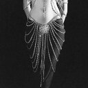 ウエストチェーン レディース おしゃれ セクシー きらきら ラインストーン 多層 タッセル パーティー アクセサリー