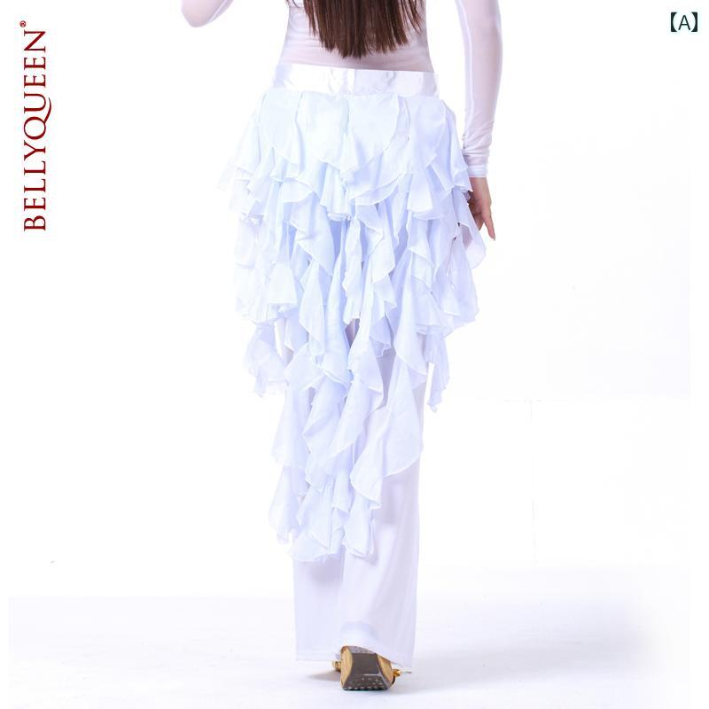 ベリーダンス レディース おしゃれ フリンジ ウエストベルト レッド タッセル ダンス衣装 インド風 舞..