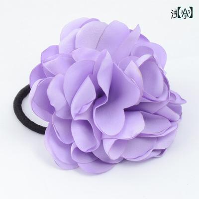 ヘアゴム 大人 おしゃれ 花 椿 韓国 布 大きめ アクセサリー ヘッドコサージュ ま...