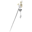 かんざし おしゃれ 簪 レディース シルバー 花モチーフ 十二花神 レトロ 髪飾り 中華風 s999 ギフト