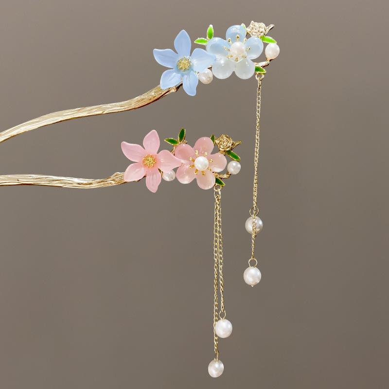 材質: - スタイル: 韓国. ヘアアクセサリー種類: 簪 カラー: 多色展開（は商品により異なる）
