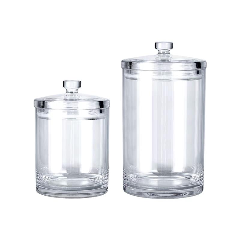 保存容器 プラスチック アクリル 密封 蓋 キッチン用品 食品 乾物 茶葉 収納 ボトル 防湿 透明 中身が見える 壊れにくい 耐久性 大容量 シンプル