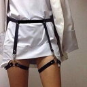 ベルト レディース おしゃれ 太もも ハーネス ボディチェーン パンク セクシー 装飾 腰 太もも ストリート 個性 黒 調節