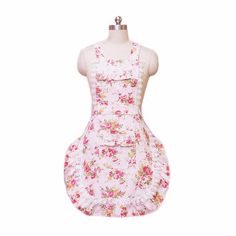 エプロン レディース おしゃれ プレゼント ピンク 韓国 可愛い プリンセス キッチン 北欧風 防水 防油 ..