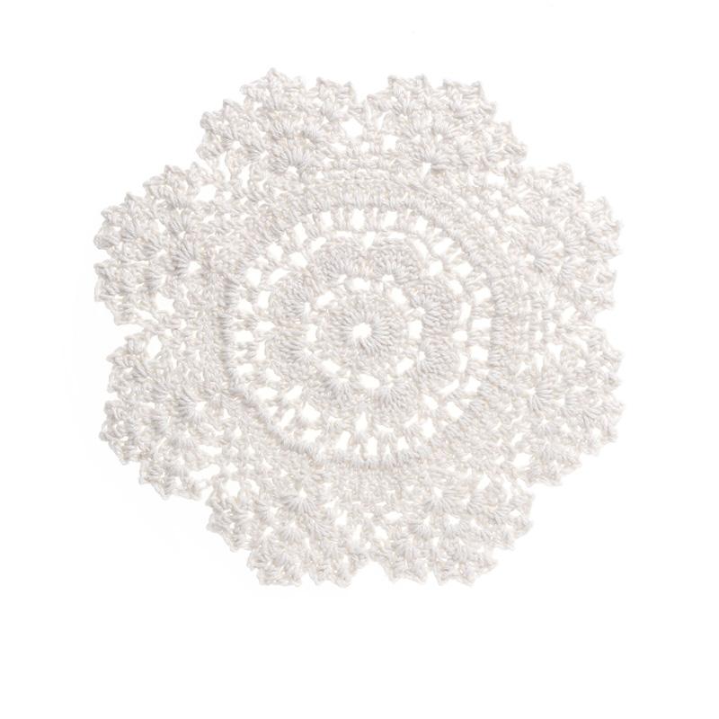 コースター おしゃれ 来客 レース 手編み 大判 テーブルマット 装飾 マルチカバー ヴィンテージ風 フレンチ 雑貨