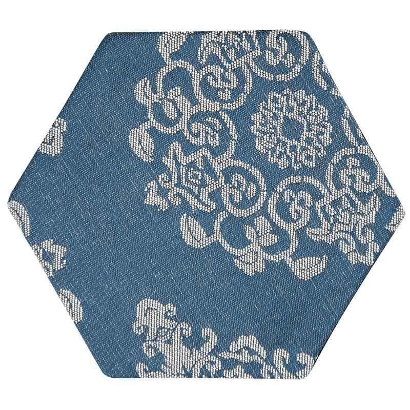 ティーカップマット 茶道 中国風 宮廷風 六角形 仿 軽量 禅意 花柄 コースター おしゃれ 来客