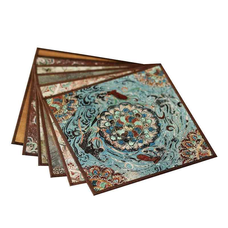 茶垫 中国風 禅意 防水 布製 壺敷き コースター おしゃれ 来客 テーブルマット