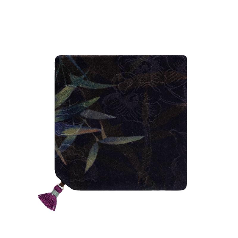 コースター おしゃれ 来客 中国風 布製 タッセル 手作り 断熱 茶道具 茶器用 インテリア 置物用