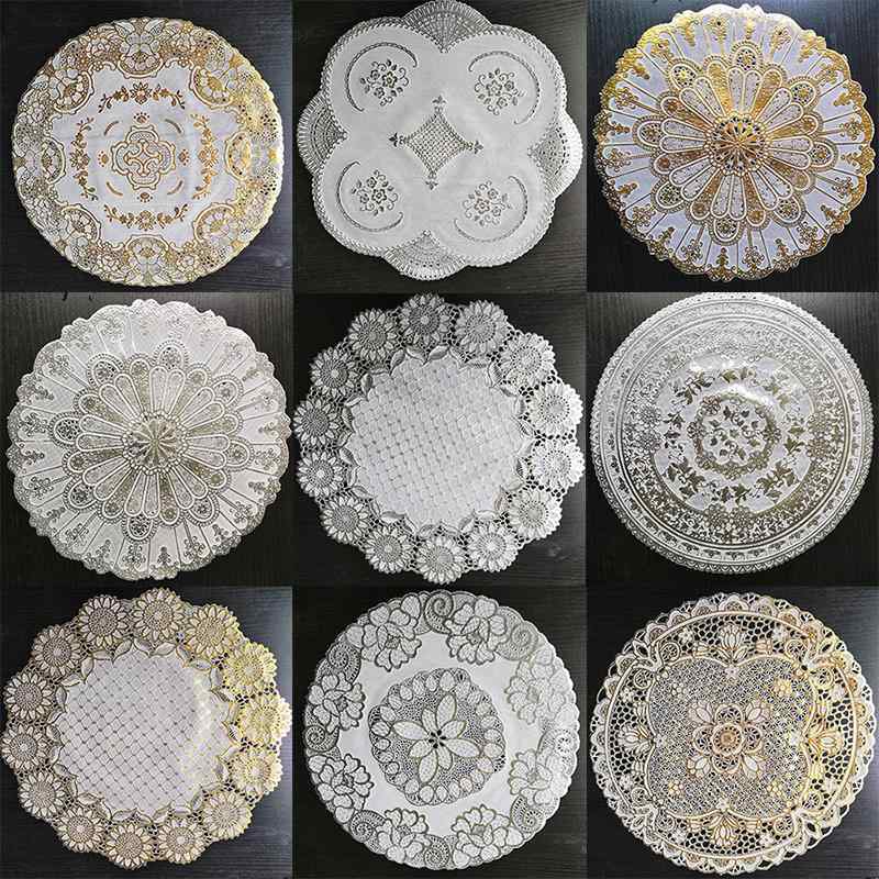 ランチョンマット 円形 直径30cm 直径40cm 家庭用 テーブル 装飾 花瓶 マット コースター 鉢置き 傷防止