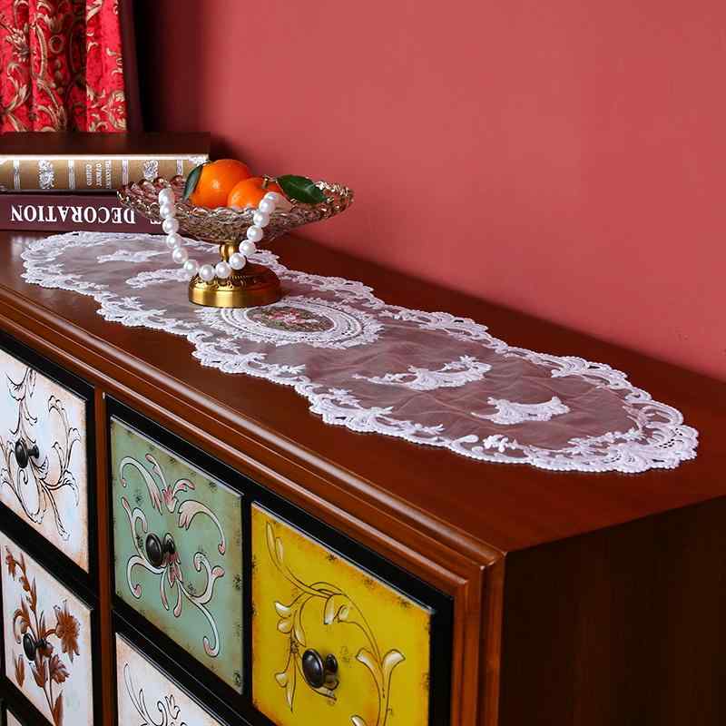 ランチョンマット レース 刺繍 花柄 フレンチ風 ヴィンテージ風 おしゃれ インテリア 卓上 飾り テーブルデコレーション