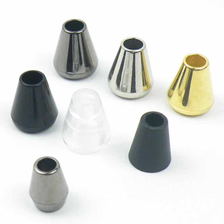 ひもどめ エンドストッパー プラスチック製 三角形 コード ロープ シューレース 先端 両端 装飾 小物 ..