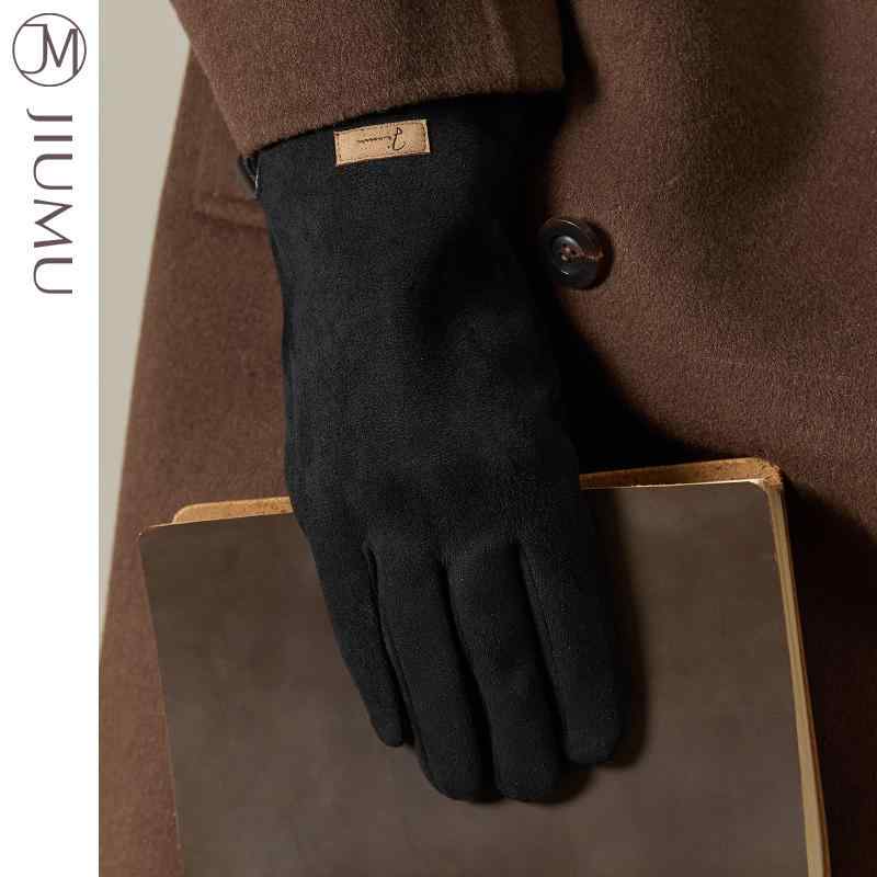 楽天フロントップ楽天市場店手袋 メンズ おしゃれ 大人 冬 裏起毛 スエードタッチ 防寒 暖かい スマホ 厚手 あったか アウトドア バイク プレゼント