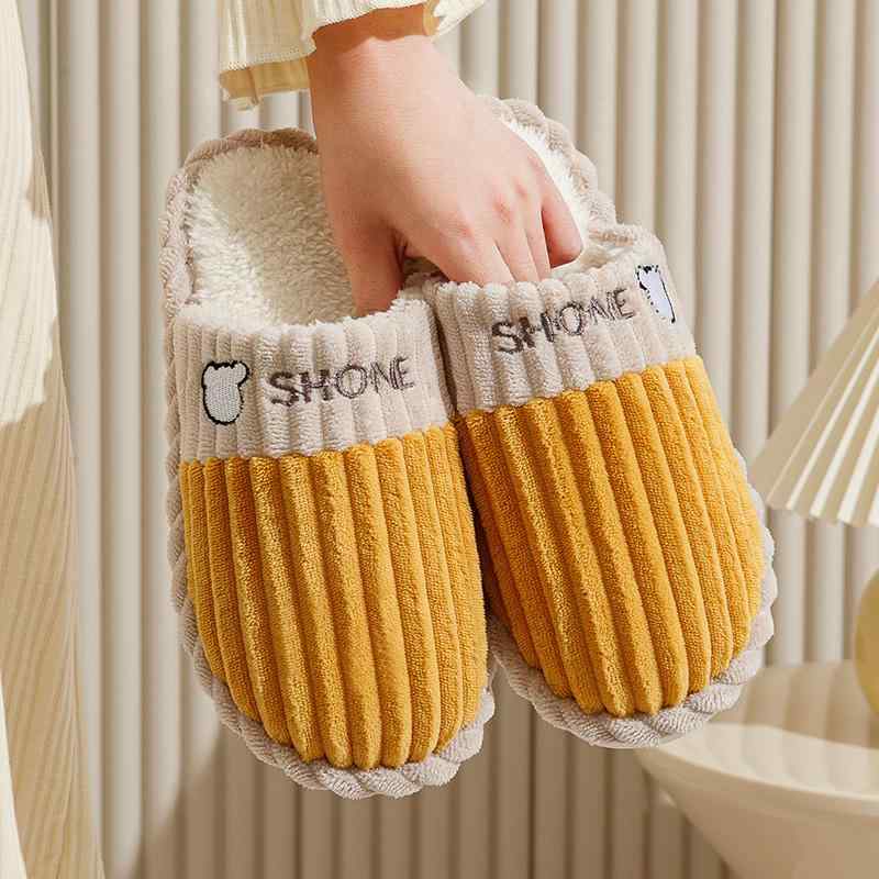 スリッパ レディース おしゃれ メンズ 秋冬 室内 ルームシューズ 暖かい ふわふわ 来客用 ペア