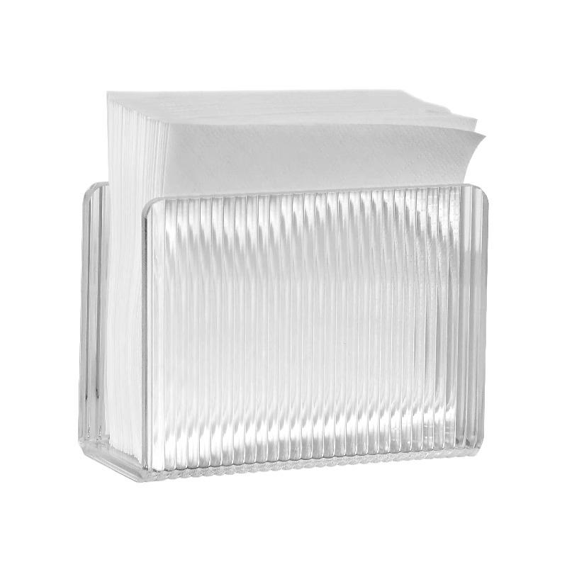ペーパーナプキン ホルダー 北欧風 アクリル スタンド キッチン 用品 テーブル 装飾 卓上 インテリア 洋食店 レストラン シンプル おしゃれ 透明 三角形 四角形
