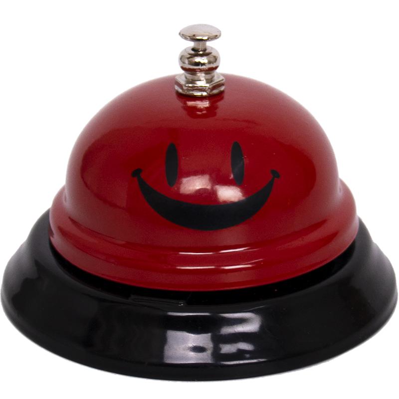 呼び鈴 卓上 ベル 子供 おもちゃ チャイム ハンドベル 料理 呼び出し レストラン ホテル フロント カウンター 飲食店 受付 手押し シンプル 赤 英字