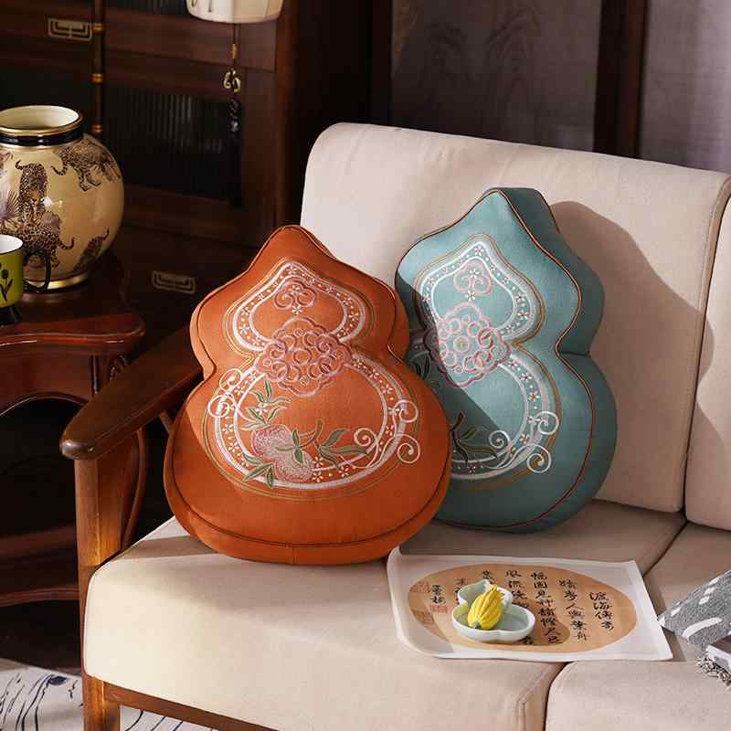 クッション 椅子 ひょうたん おしゃれ 背もたれ 腰当て 姿勢 腰痛 対策 長時間 疲れにくい へたりにく..