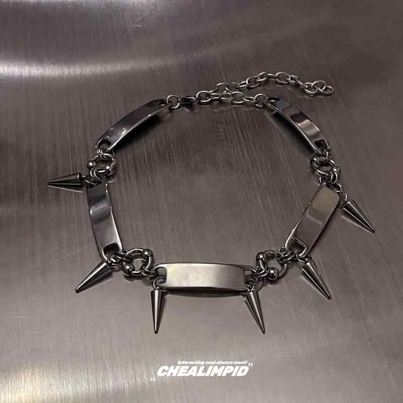 チョーカー メンズ レディース おしゃれ スパイク パンク 金属 スタッズ 個性的 韓国 ヒップホップ y2k かっこいい
