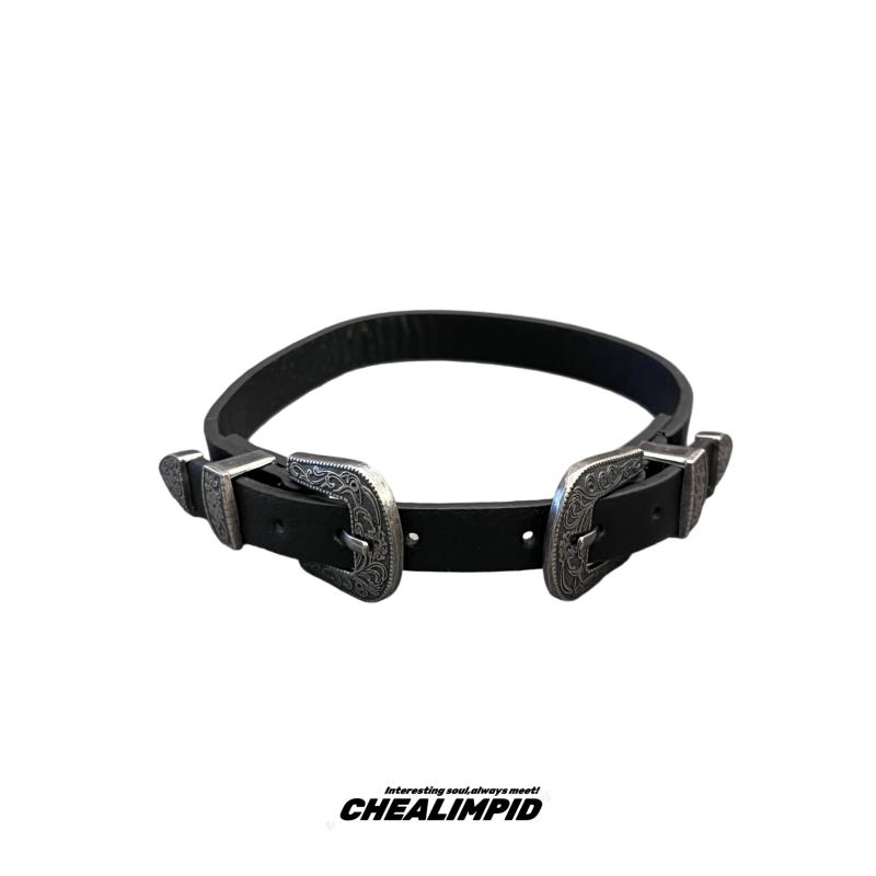 チョーカー メンズ レディース おしゃれ ヴィンテージ風 パンク y2k メタル ダーク 甘辛ミックス 首輪 ネックレス 千禧世代