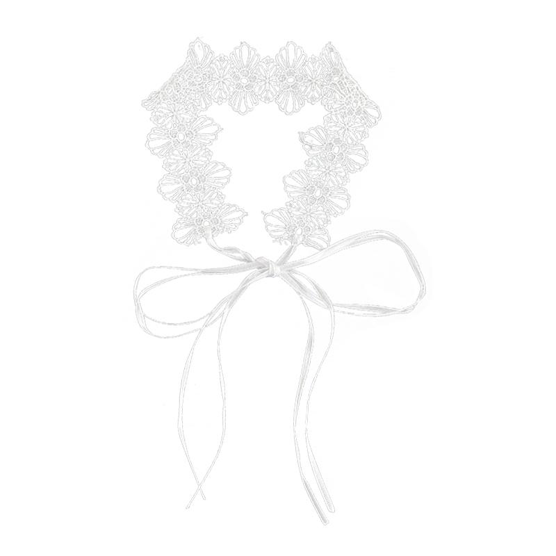 チョーカー レディース おしゃれ レース リボン 首元 結婚式 ブライダル 新婦 ウェディング 上品 フェミニン アクセサリー