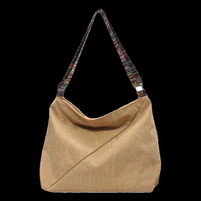 トートバッグ レディース おしゃれ 大容量 コーデュロイ ワイドショルダー 秋冬 斜めがけ ショルダー 通勤 カジュアル