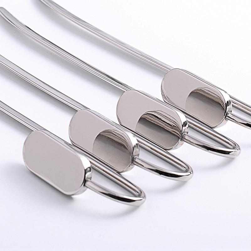 しおり 金属 おしゃれ ブックマーク 無地 シンプル 学生 先生 卒業 お祝い ギフト 文房具 おうち時間 読書 シルバー ゴールド