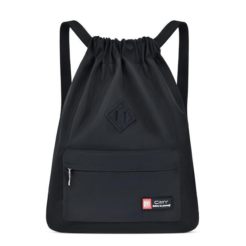 Rucksacks, Day Packs - 巾着リュック おしゃれ カジュアル メンズ レディース 軽量 大容量 スポーツ バッグ ジム 旅行 アウトドア シンプル ショルダー バックパック