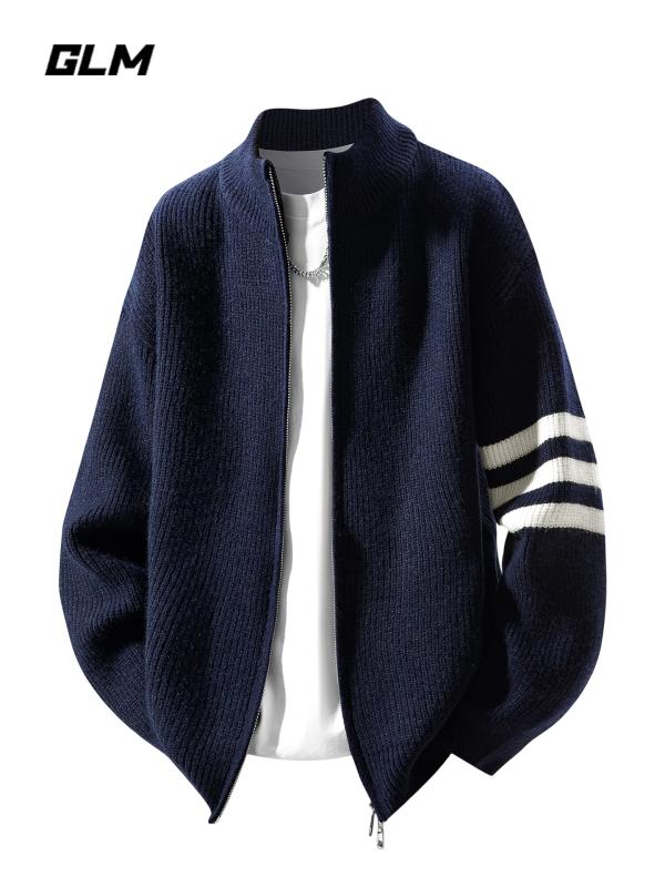 機能: 抗汚耐汚 柄: ストライプ サイズ展開: M.L.XL.2XL.3XL 素材: アクリル44.1%.ポリエステル30.9%.ナイロン25% 柔らかさ: 普通 デザイン: 切替えデザイン 糸の太さ: 中太 シルエット: ゆったり 着用...