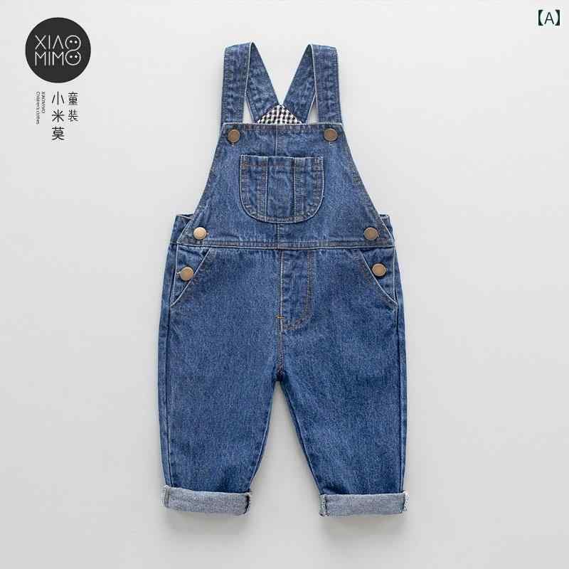 フロントップ楽天市場店のサロペット 男の子 女の子 キッズ 子供 かわいい 長ズボン カジュアル チェック柄 春秋 学院風 オーバーオール 可愛い おしゃれ｜アングル2